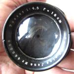 Carl Zeiss Jena Tessar 1:4.5 18cm Lens