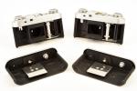 2 Graflex Graphic 35 35mm Film Rangefinder Cameras with 50mm f2.8 Lens AS-IS V29