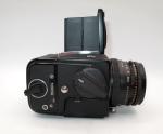 N. MINT BLACK HASSELBLAD 503CW W/ZEISS 80MM F2.8 CF T* LENS/A12 BACK-RECENT CLA