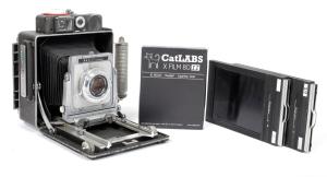 Busch Pressman D Rangefinder 4X5 Camera w/ 127mm lens + film + holders #0684