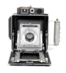 Busch Pressman D Rangefinder 4X5 Camera w/ 127mm lens + film + holders #0684