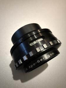 Rodenstock Apo-Gerogon 210mm 1:9 Enlarging Lens Made In Germany w/ aperture Ring