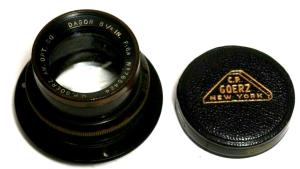 C.P. GOERZ AM. OPT. CO. DAGOR LENS--8 1/4 INCH