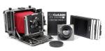 Linhof Technika V 4X5 camera w/ 150mm+210mm APO MC Lenses +film +holders Fresnel