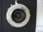 C.P. Goerz Dagor 4 3/8" [111mm] f8 Lens in Ilex #3 Shutter on 6 x 6 Omega View