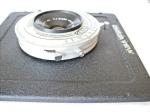 C.P. Goerz Dagor 4 3/8" [111mm] f8 Lens in Ilex #3 Shutter on 6 x 6 Omega View