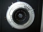 C.P. Goerz Dagor 4 3/8" [111mm] f8 Lens in Ilex #3 Shutter on 6 x 6 Omega View