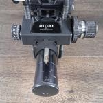 Sinar F2 4x5 Monorail Large Format Camera + Case And Binocular Reflex Magnifier