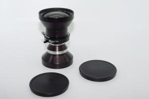 Zeiss Biogon 3" f4.5 Wide Angle 4x5 Large Format  Lens. Copal #1. Caps.  AS-IS!