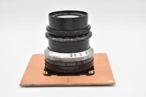 Goerz Apochromat Artar 19in f/11 Lens with Wooden Lens Board