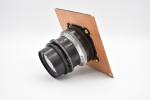 Goerz Apochromat Artar 19in f/11 Lens with Wooden Lens Board