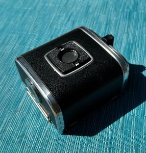Hasselblad A12 V-Button Camera Back in Chrome - Medium Format 120 Film
