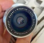 Schneider-Kreuznach Super Angulon 75 MM f8 Wide Angle Large Format Lens Pretty!