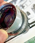 Schneider-Kreuznach Super Angulon 75 MM f8 Wide Angle Large Format Lens Pretty!