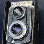 Bundle Graflex 22 Twin Lens Reflex + Case & Agfa CJ587 Compact 35mm Cameras 
