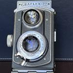 Bundle Graflex 22 Twin Lens Reflex + Case & Agfa CJ587 Compact 35mm Cameras 