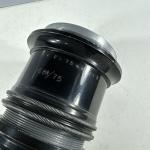 C. P. Goerz Berlin Telephoto Lens Tube with 168mm f4.8 Celor and 75mm Negative 