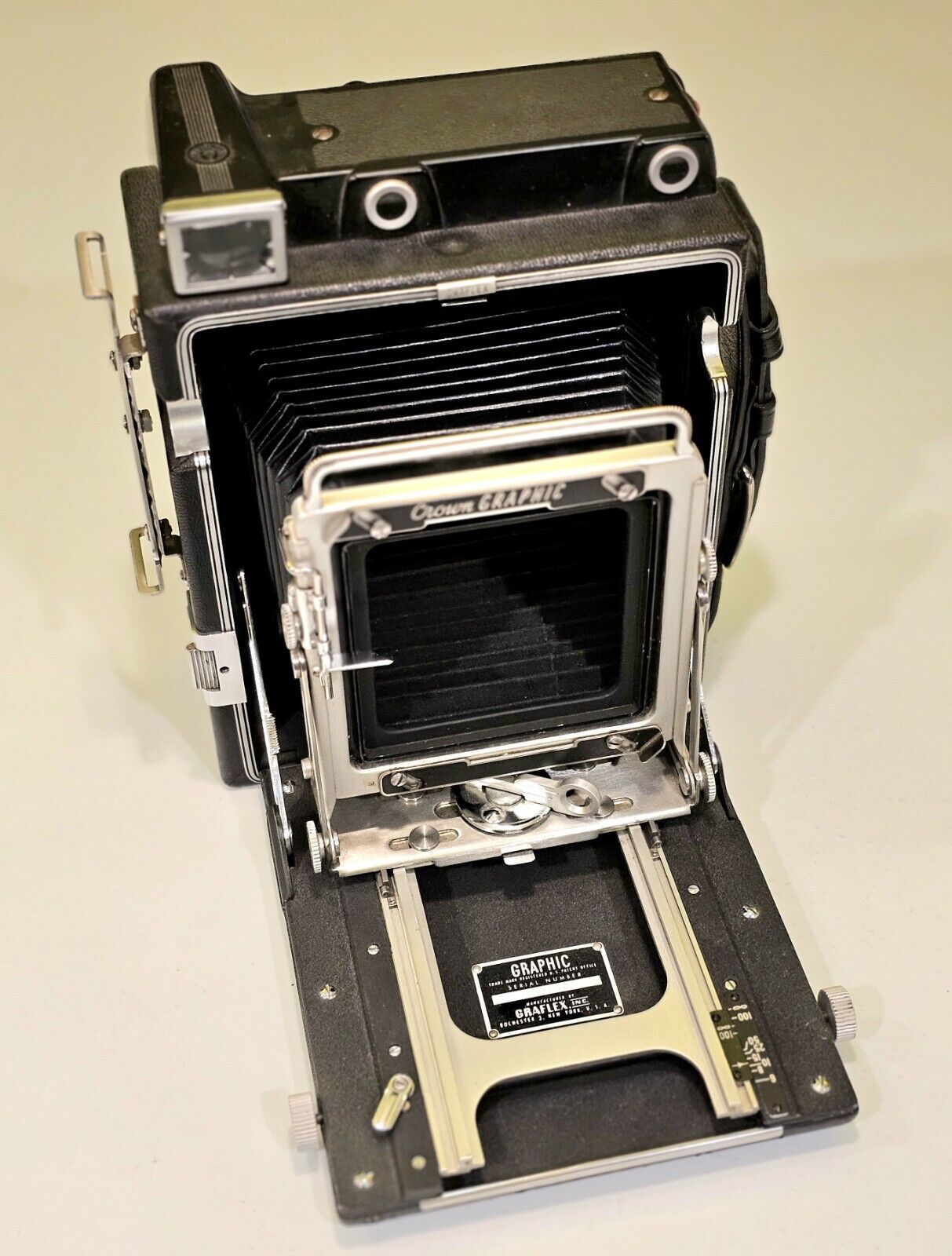 Vintage Graflex Crown Graphic 4x5 Camera Body