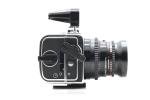 Hasselblad SWC/M Chrome Medium Format Camera w/38mm Lens, Finder + A12 Back #371