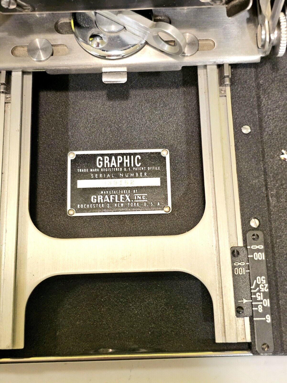 Vintage Graflex Crown Graphic 4x5 Camera Body
