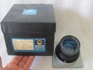 Genuine Vintage Goerz Trigor 14" f11 Barrel Lens w/ Mount 4x4 Board Original Box