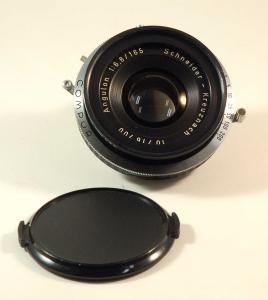 Schneider Angulon 165mm f/6.8 Large Format Lens in Compur Shutter