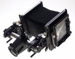 SINAR F LARGE FORMAT 4x5 BELLOWS MONORAIL BLACK FILM CAMERA NO LENS EXCELLENT NR