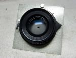 Large Format Rodenstock Sironar-N 5.6/180 MC in Copal 1 Shutter w/4" Metal Board
