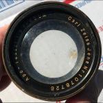 Original vintage Carl Zeiss Jena APO-Tessar 1:9 f 45 cm Large Format Camera Lens