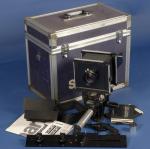 4x5 large format field film camera SINAR F black body Sironar-N 1:5.6/210mm lens