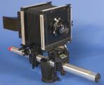 4x5 large format field film camera SINAR F black body Sironar-N 1:5.6/210mm lens