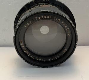 Vintage Carl Zeiss Jena APO Tessar 1:9 45cm 450mm Large Format Lens