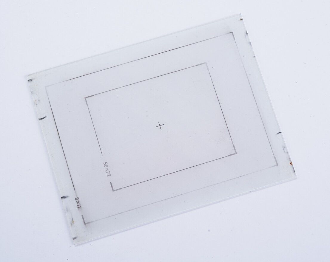 Vintage Linhof Ground Glass for 4x5 Technika Cameras