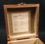 Vintage GOERZ ARTAR 19” Lens Wood BOX ONLY