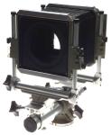SINAR NORMA chrome vintage large format 4 x 5 field camera pol back film plates
