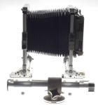 SINAR NORMA chrome vintage large format 4 x 5 field camera pol back film plates