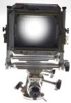 SINAR NORMA chrome vintage large format 4 x 5 field camera pol back film plates