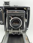 Vtg Busch Pressman Rangefinder Camera with Wollensak 101mm f4.5. Mint Condition