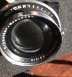 Schneider Kreuznach Symmar f 5.6 210mm f12 370mm Convertible Large Format Lens