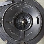 Goerz 75mm Hypergon - Double Anastigmat Series X. very rare cover 8x10 Format