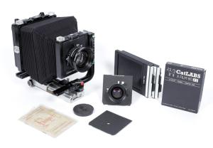 Linhof Technikardan 45 4X5 camera w/ 150mm+210mm lenses film holders NEW BELLOWS