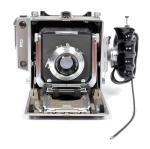 Linhof Technika IV 4X5 camera w/ 150mm + 90mm Lenses + grip + film + holders
