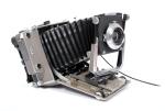 Linhof Technika IV 4X5 camera w/ 150mm + 90mm Lenses + grip + film + holders