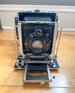 Linhof Technika iii Classic #2314 Case w Lenses & Accessories Untested