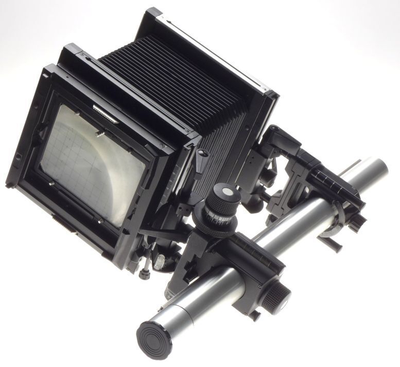 Vintage Sinar 4x5 F1 Monorail Field Camera in Case