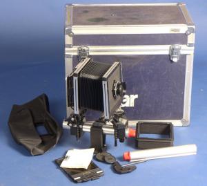 SYMMAR-S 1:5.6/150mm lens 4x5 large format field film camera SINAR F black body