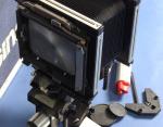 SYMMAR-S 1:5.6/150mm lens 4x5 large format field film camera SINAR F black body