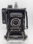 Graflex Speed Graphic 2 1/4 x 3 1/4 Fld Camera. Graphex 101mm f4.5 Lens Untested