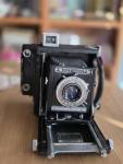 Graflex Speed Graphic 2 1/4 x 3 1/4 Fld Camera. Graphex 101mm f4.5 Lens Untested