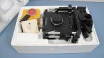 Omega View 45E Large Format 4x5 Rail Camera W. Schneider Kreuznach Lens In Box